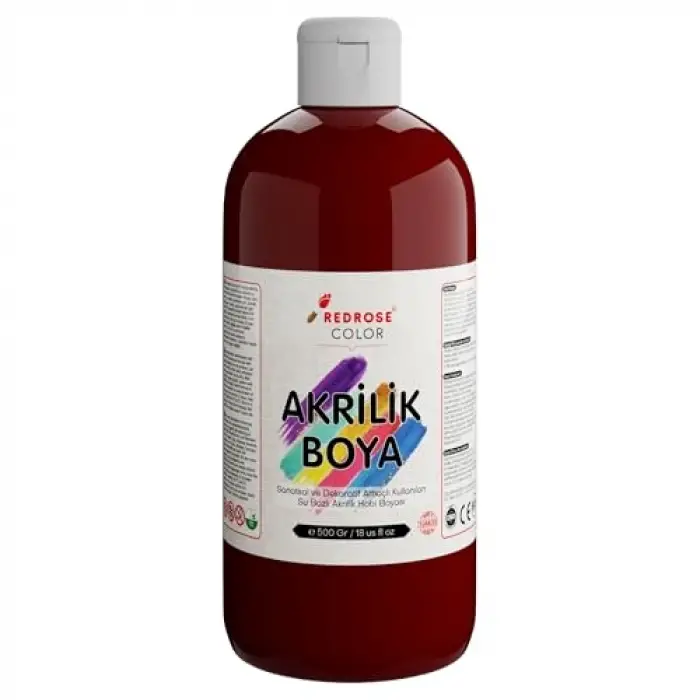 Bordo Akrilik Boya 500 g