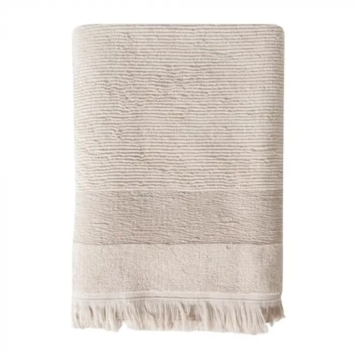 Borla Bej Banyo Havlusu, 90X150