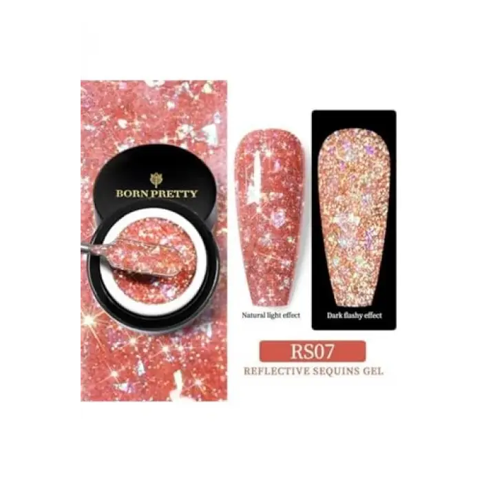 Born Pretty Reflektif Pullu Uv Jel Rs07 (53923-7) 2175
