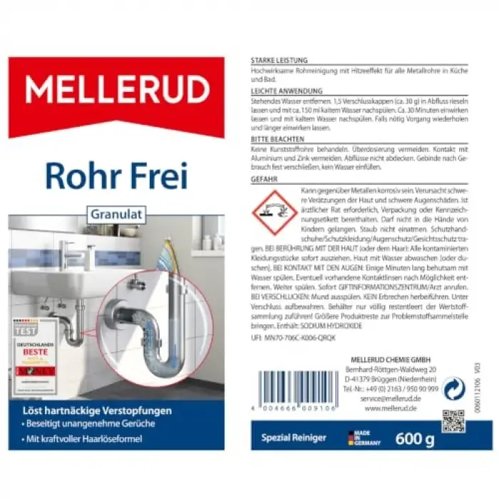 Boru Serbest Granül, 0,6 kg