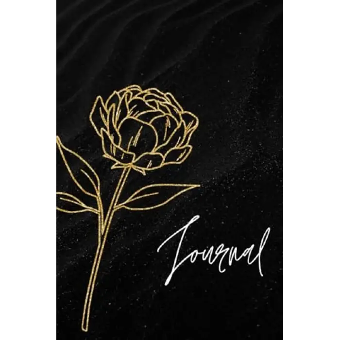 Boş Çiçekli Günlük Defter