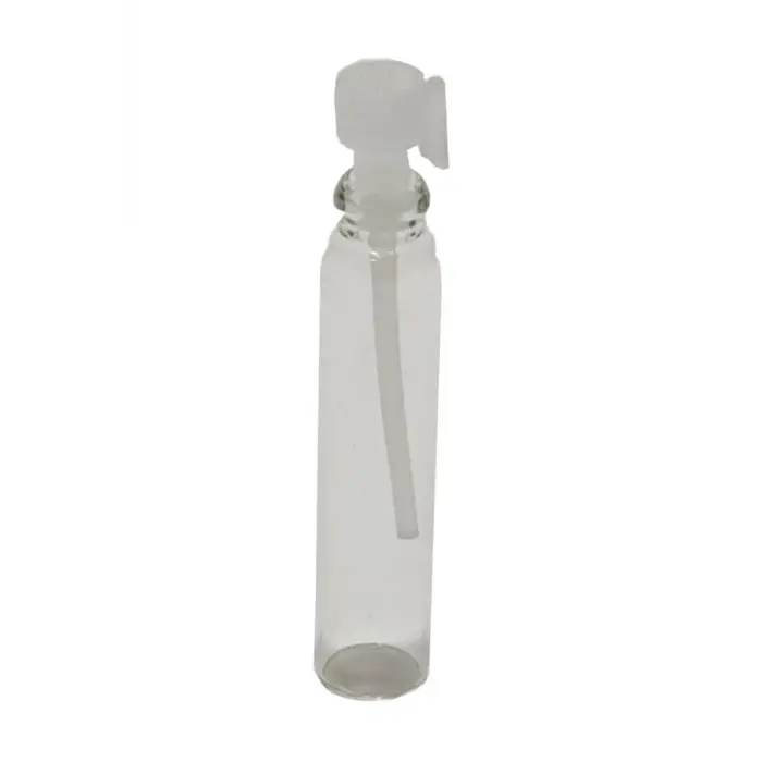 Boş testır cam şişe, çubuklu, 30 adet takım, 2 ml