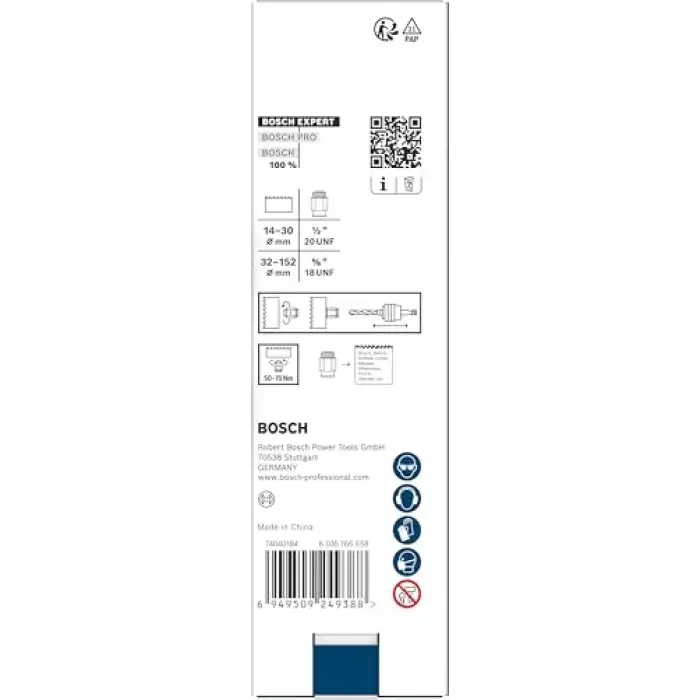 Bosch 7x Expert Power Change Plus Adaptör Somunu Seti (46 x 23 mm,)