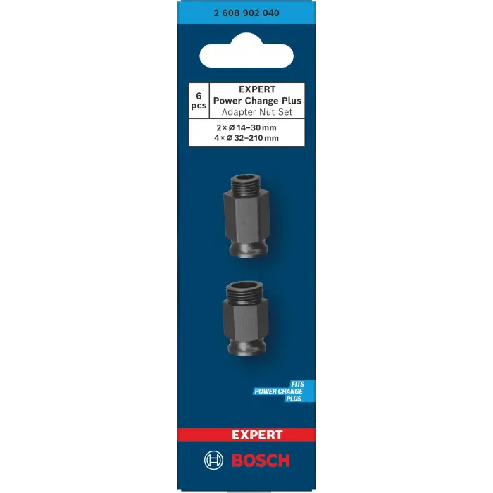 Bosch 7x Expert Power Change Plus Adaptör Somunu Seti (46 x 23 mm,)