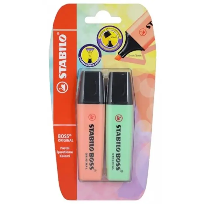 Boss Orıgınal Pastel 2li Blister