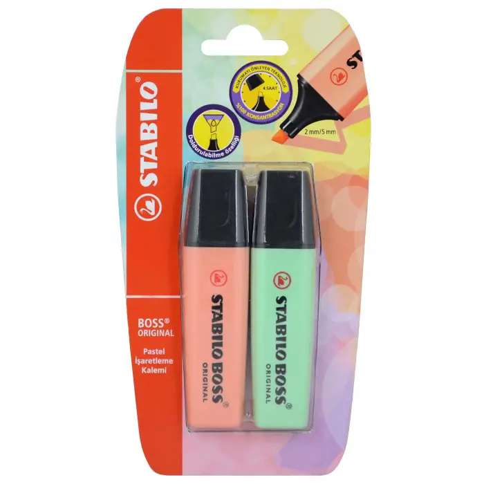 Boss Orıgınal Pastel 2li Blister