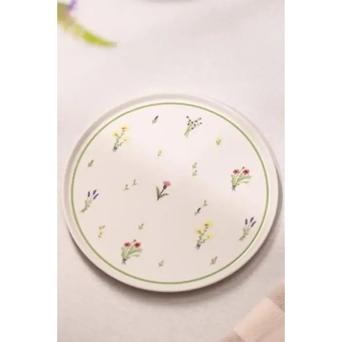 Botanical Seramik 4lü Servis Tabağı Seti 26,5 cm