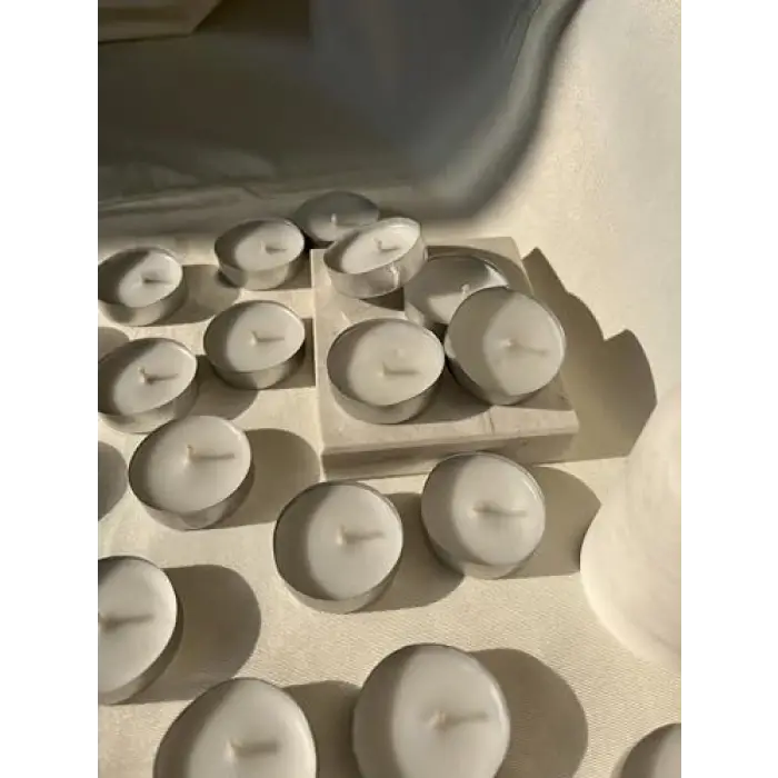 BOTTİKO Bottiko Bitkisel Tealight 10’lu Beyaz