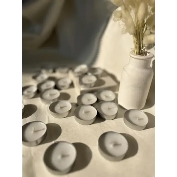 BOTTİKO Bottiko Bitkisel Tealight 10’lu Beyaz