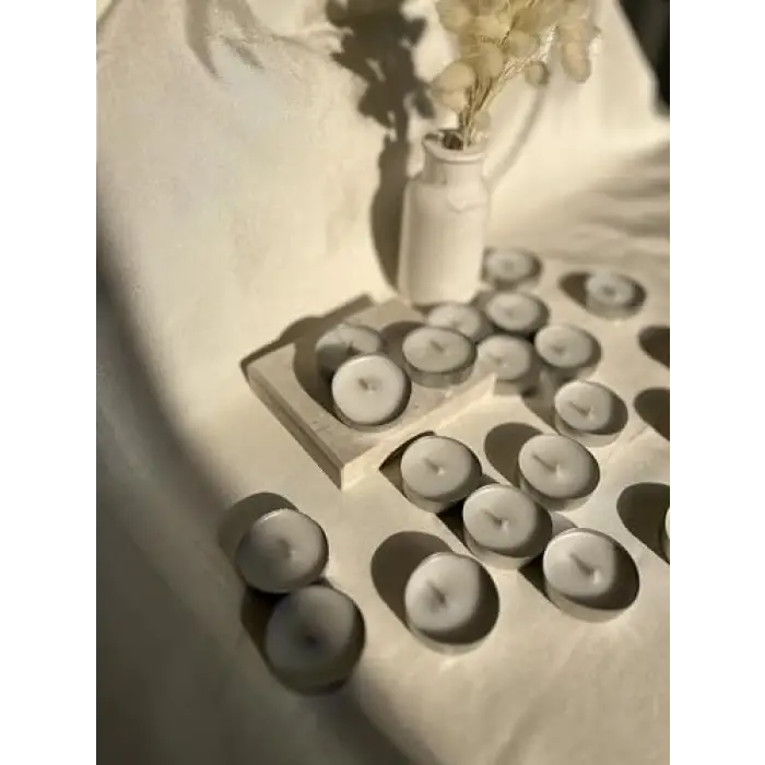 BOTTİKO Bottiko Bitkisel Tealight 10’lu Beyaz