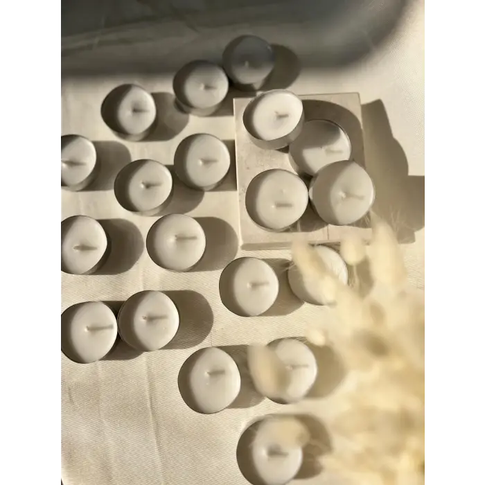 BOTTİKO Bottiko Bitkisel Tealight 10’lu Beyaz