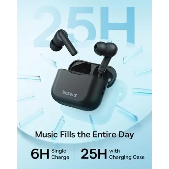 Bowie E17 True Kablosuz Bluetooth Kulaklık, Siyah