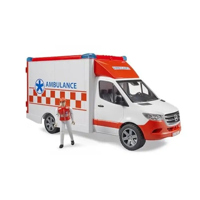 BR02676 Mercedes Benz Sprinter Sirenli Ambulans Ve Ekibi