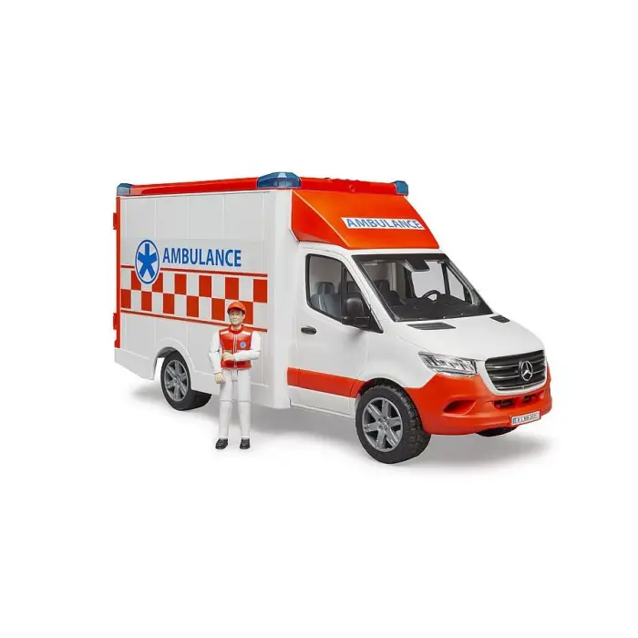 BR02676 Mercedes Benz Sprinter Sirenli Ambulans Ve Ekibi
