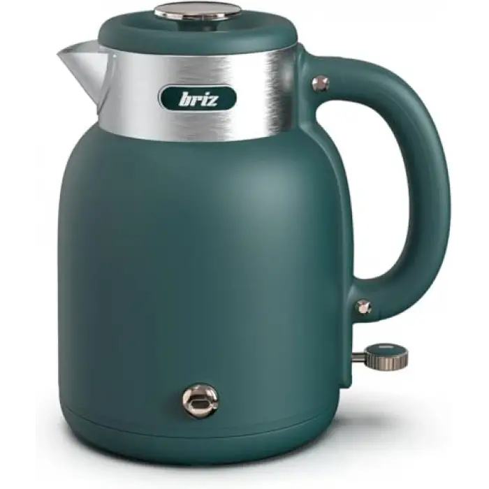 BR1040 retro su ısıtıcı kettle, yeşil çelik