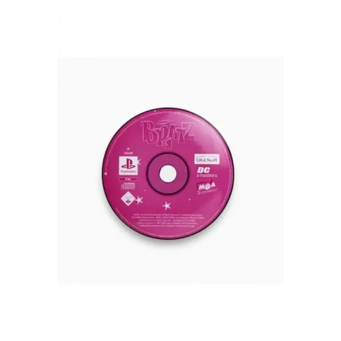 Bratz Pembe CD Şeklinde Y2K Rozet