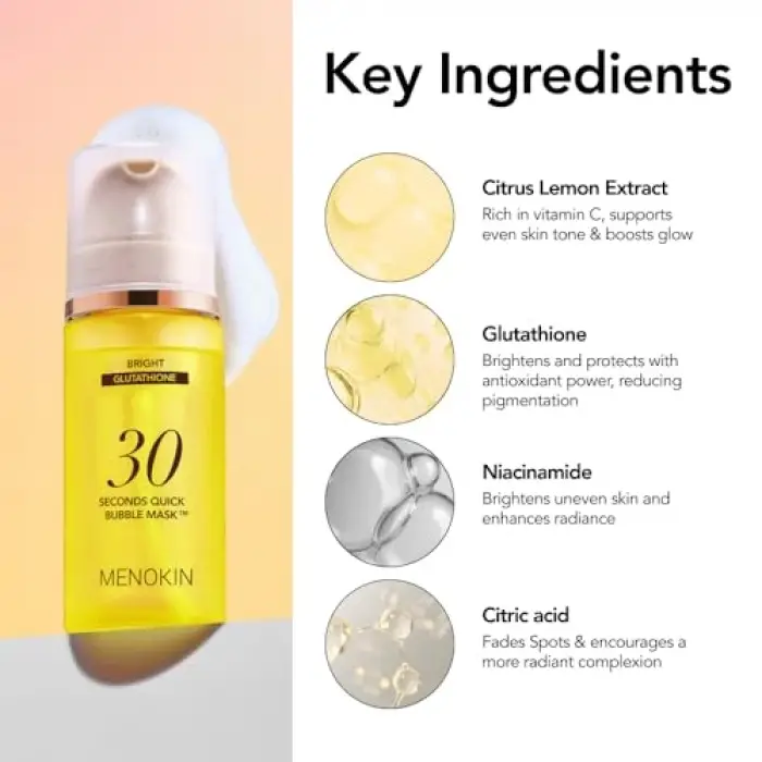 Bright 30 Seconds Quick Bubble Maske