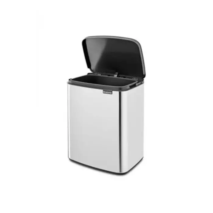 Brilliant Krom Çöp Kutusu 12L