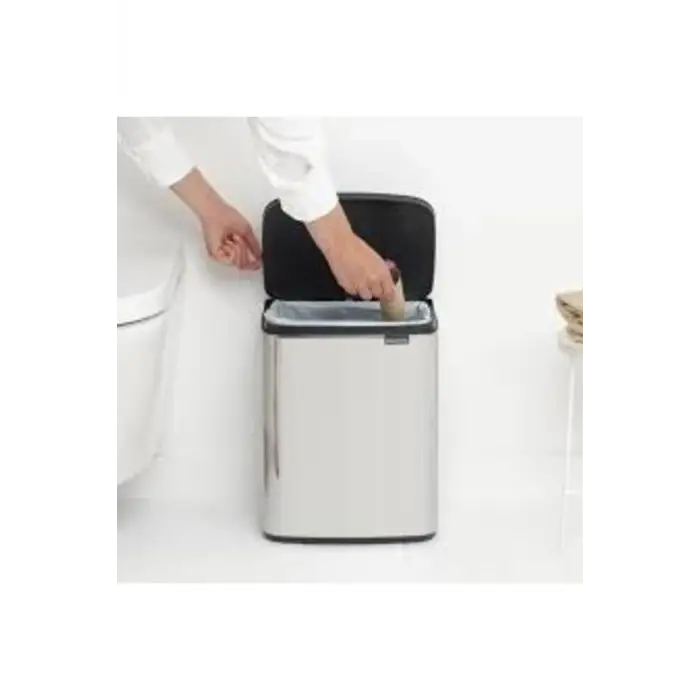 Brilliant Krom Çöp Kutusu 12L