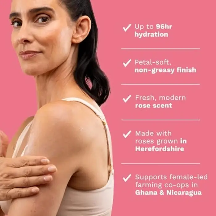 British Rose Body Butter, 200 ml