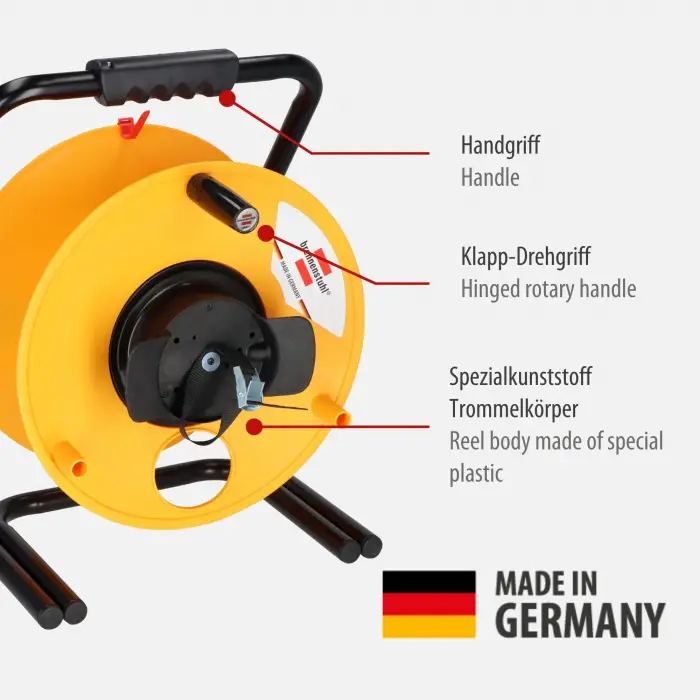 Brobusta G Aufbewahrungstrommel, plastik – Made, Sarı, boş (özel, in Germany)