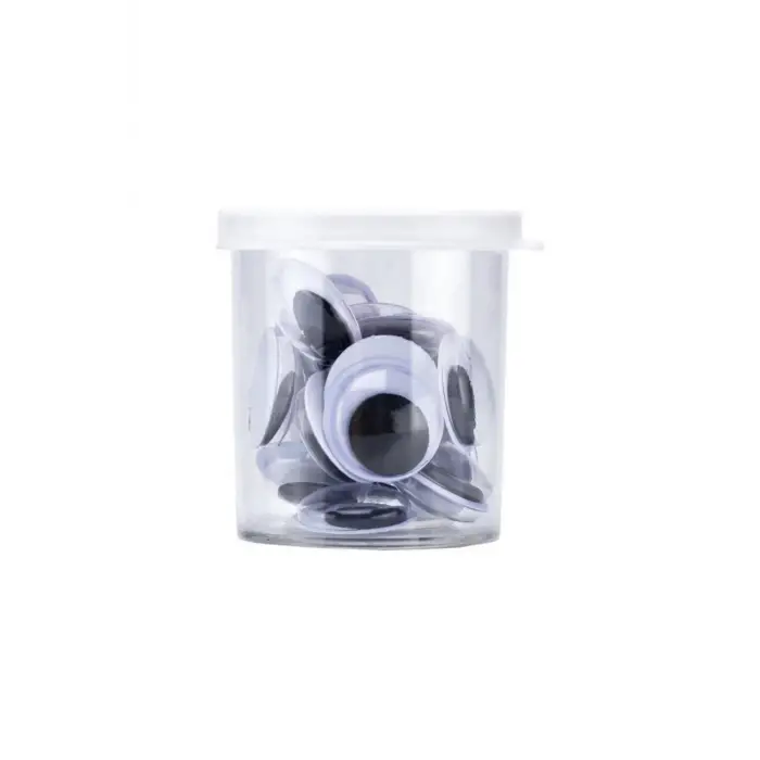 Brons Siyah Oynar Göz 15 mm. (20 Adet)