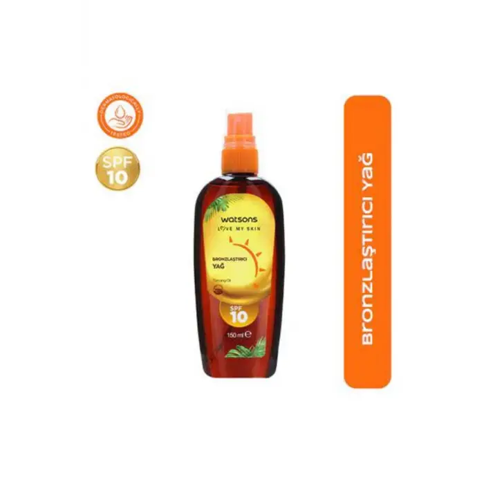 Bronzlaştırıcı Yağ SPF 10, 150 ml