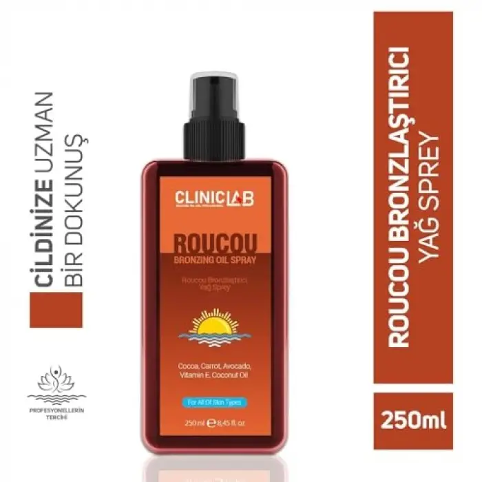 Bronzlaştırıcı Yağ Sprey 250 ml
