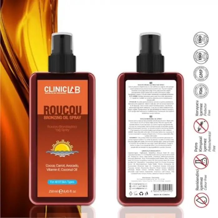 Bronzlaştırıcı Yağ Sprey 250 ml