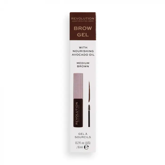 Brow Gel Medium Brown Kahverengi Kaş Jeli