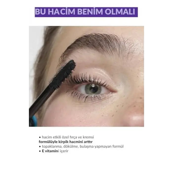 Brown Black Hacim Maskarası