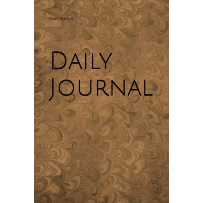 Brown Minimalist Journal