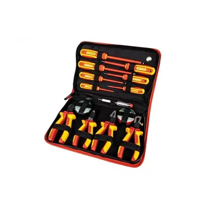 Brüder Werkzeug M11214 Vde tornavida pense seti, 14 parça