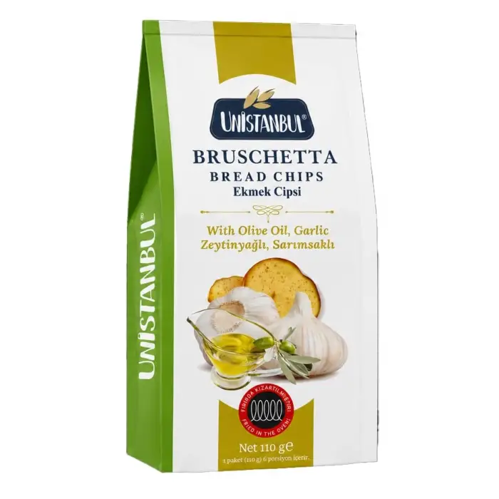 Bruschetta Zeytinyağlı Sarımsaklı