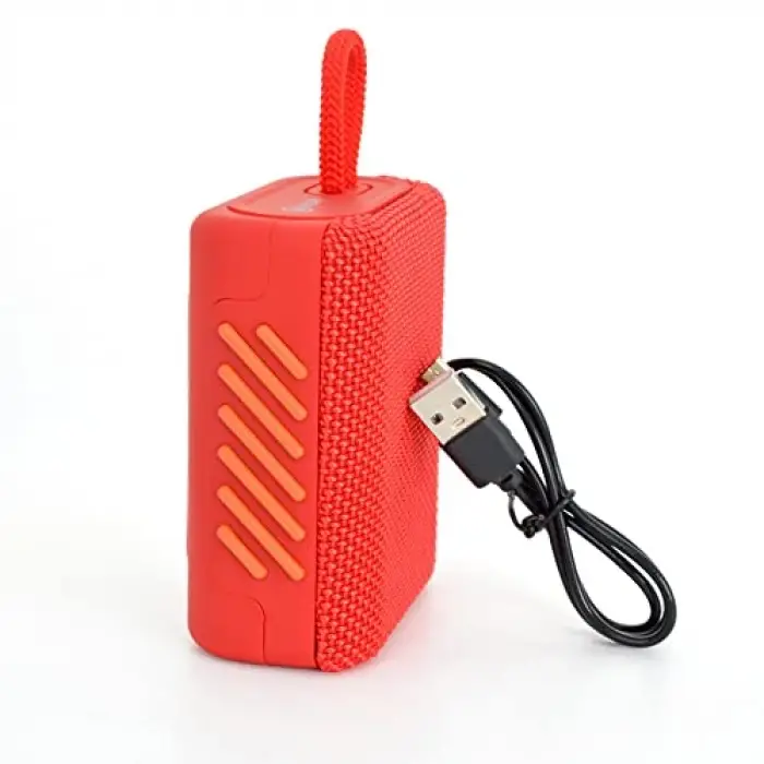 BTS01 Taşınabilir Bluetooth Hoparlör, Kırmızı