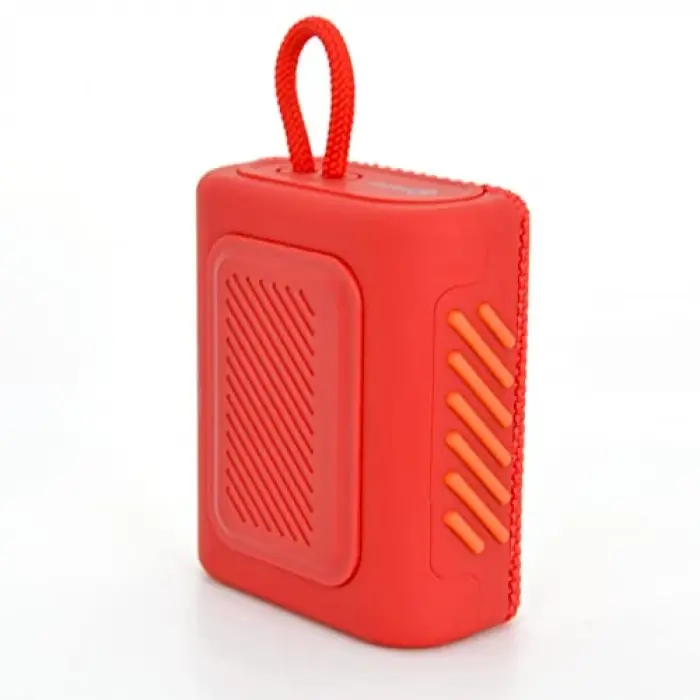 BTS01 Taşınabilir Bluetooth Hoparlör, Kırmızı