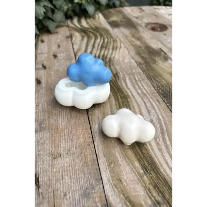 Bubble Bulut 3D Mum Kalıbı, Silikon