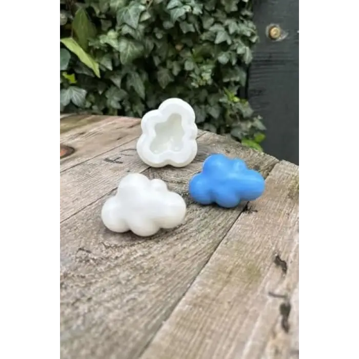Bubble Bulut 3D Mum Kalıbı, Silikon