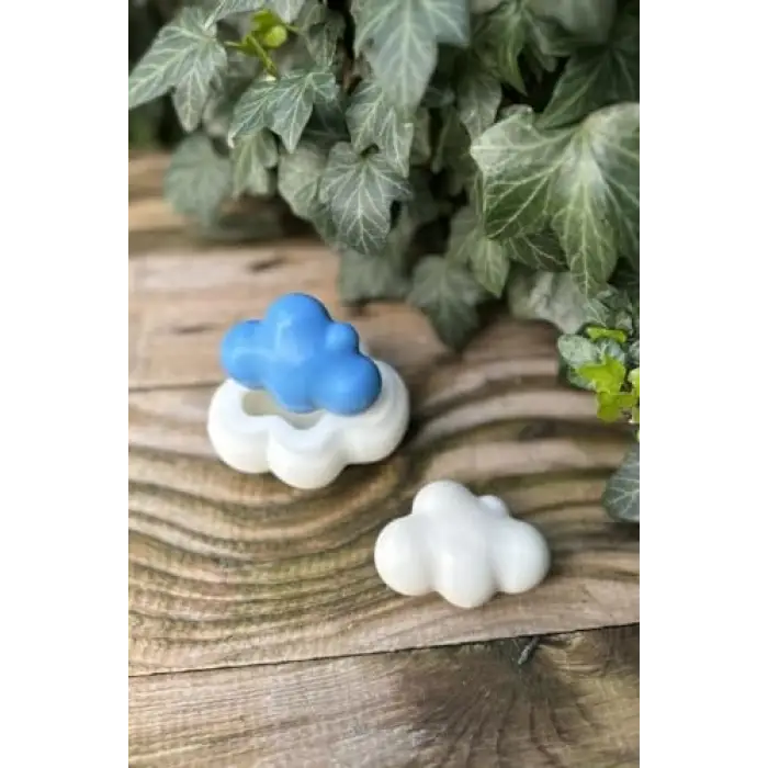 Bubble Bulut 3D Mum Kalıbı, Silikon