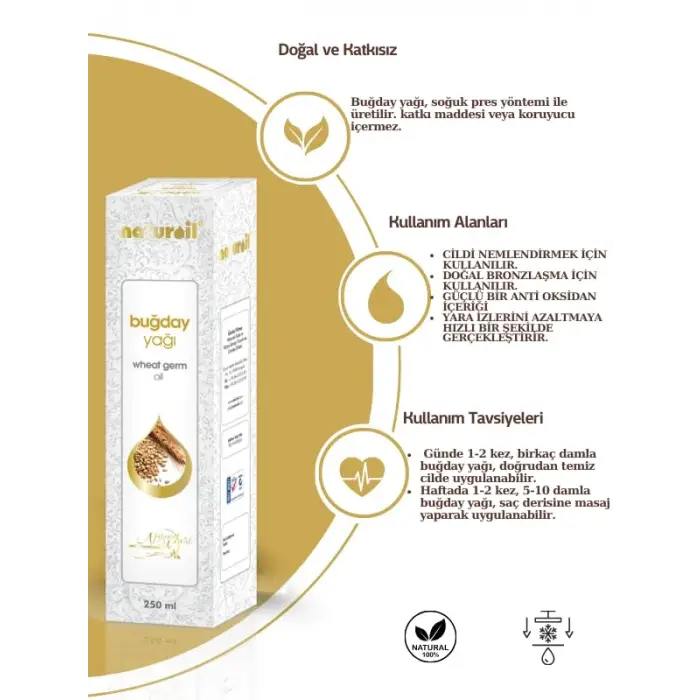 Buğday Yağı 250 ML