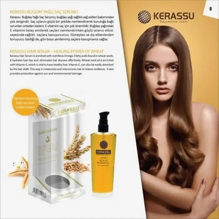 Buğday Yağlı Saç Bakım Serumu, 85 ml
