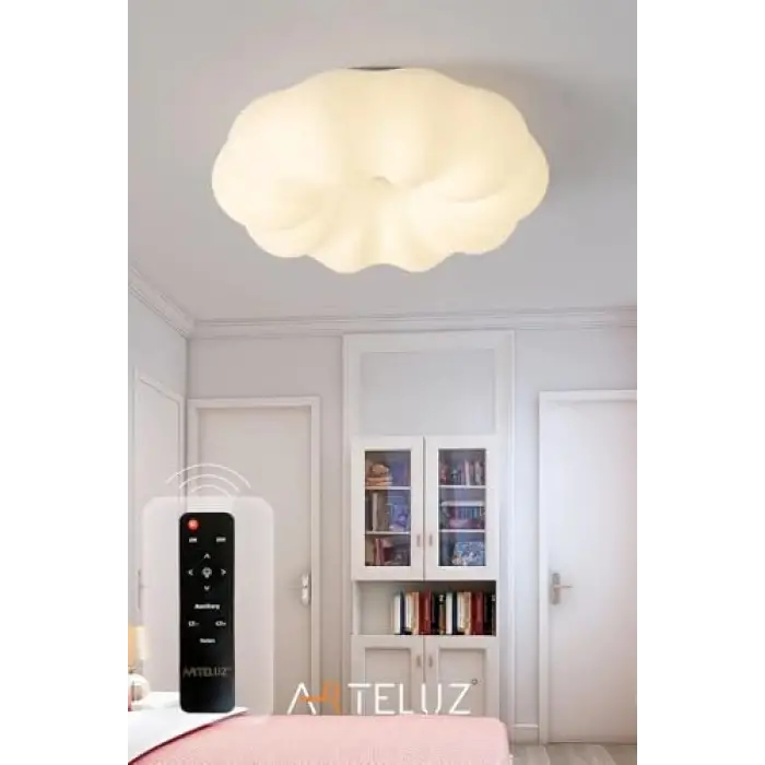 Bulut Model Modern Plafonyer Avize, 55 cm