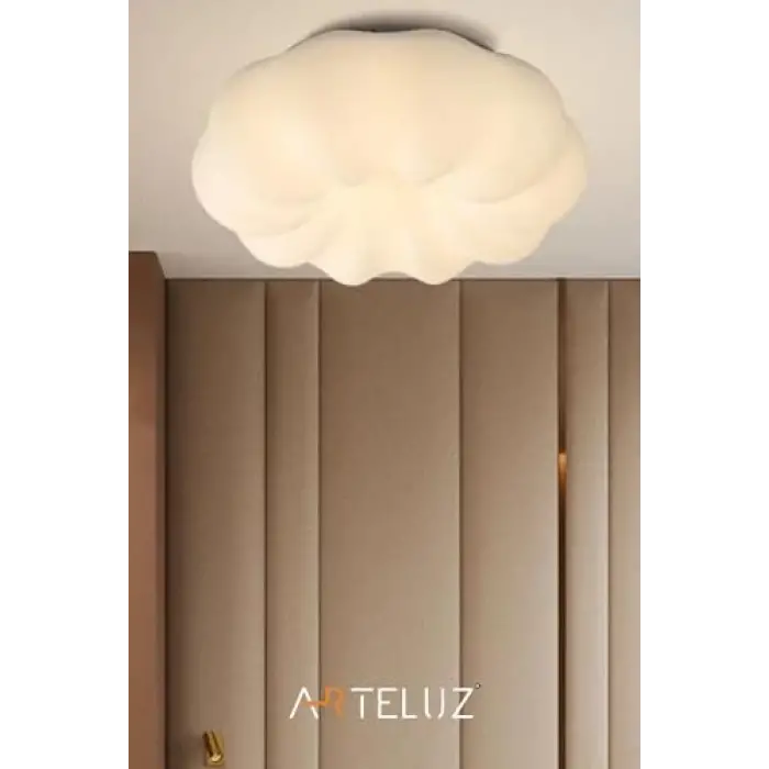 Bulut Model Modern Plafonyer Avize, 55 cm