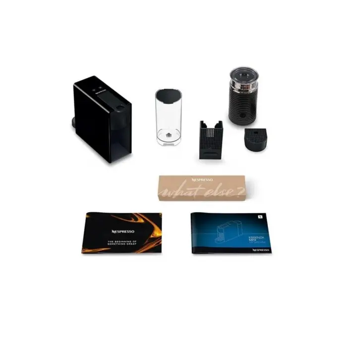 Bundle Essenza Mini Black + Aero 3 Bl Kahve Mk.