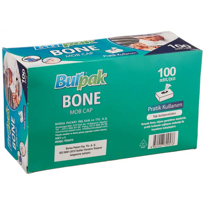 Burpak Bone Kutulu 16 inch 100lü