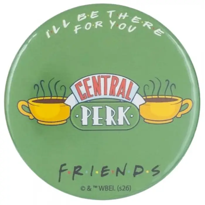Buton Magnet Lisanslı Şişe Açacağı (Friends - Central Perk)
