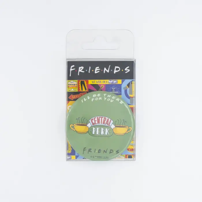 Buton Magnet Lisanslı Şişe Açacağı (Friends - Central Perk)