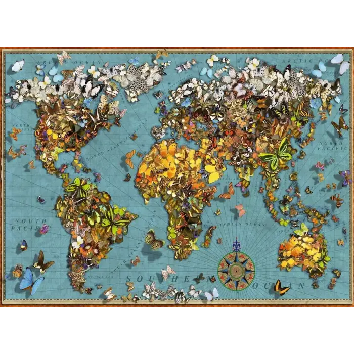 Butterflies 500 Parça Puzzle