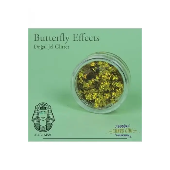 Butterfly Effects - Jel Formlu Doğal Glitter