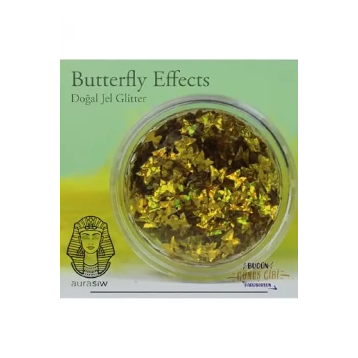 Butterfly Effects - Jel Formlu Doğal Glitter